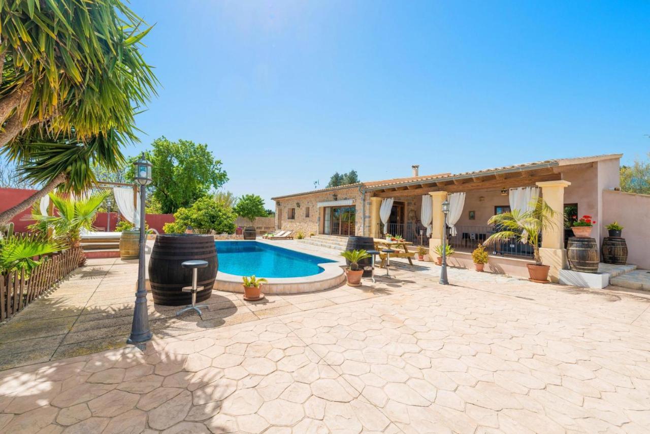 Villa Es Blanquer De Na Fani Binissalem Exterior foto